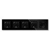 Type 82 Tempered Glass EU Smart WiFi Socket with A+C Charging and Alice Voice Control