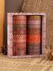 12 рулонов/Коробка Набор винтажной васи-ленты Маскировочная лента Снова в школу Канцелярские товары Скрапбукинг Декоративное украшение дневника Васи-лента