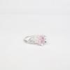 Natural Morganite Gemstone 925 Sterling Silver Dainty Jewelry Ring Gift For Her CZR-2-7