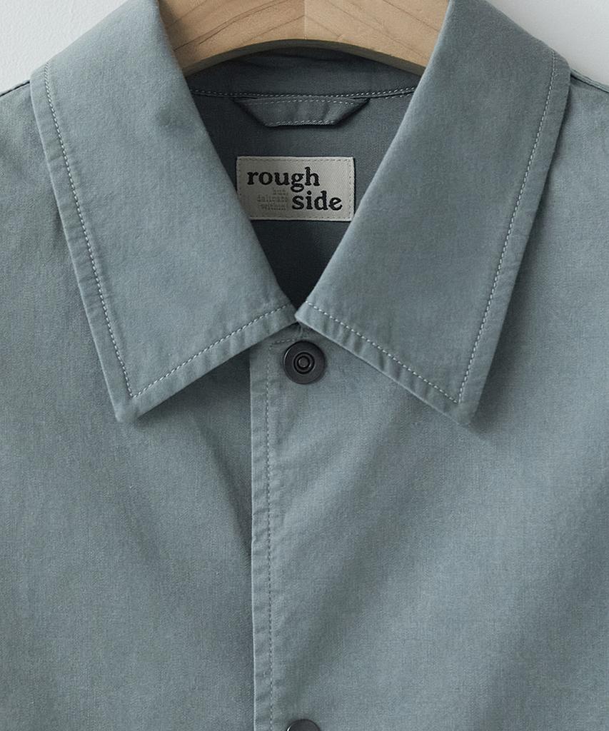 Roughside Convert Coach Jacket Fog Blue
