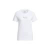 Neo Letter Print Casual Sport Breathable Short-Sleeve T-Shirt Women Tops White HS6836