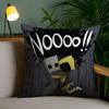 Little Nightmares Аниме Игра Наволочка Противопылевой Клещ Наволочка Невидимая Молния Шелковистый Короткий Плюш Чехол на Подушку Дивана