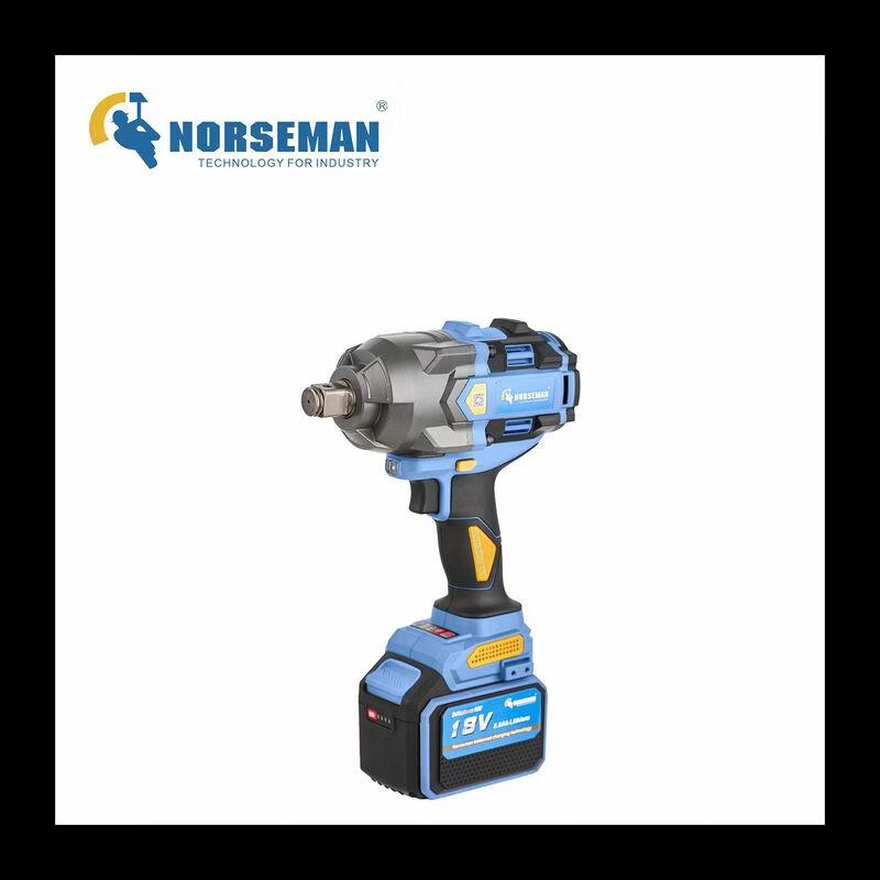 Бесщеточный аккумуляторный гайковерт NORSEMAN 3/4" (вилка CN) (адаптер в комплекте)