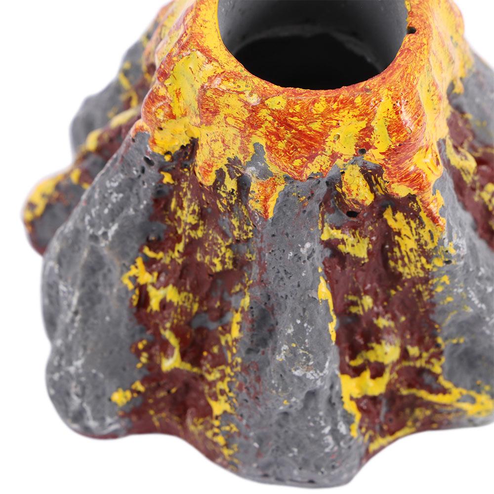 Volcano Pet Supplies Aquarium Fish Tank Decor Micro-landscape Aquatic Pet Supplies Air Stone