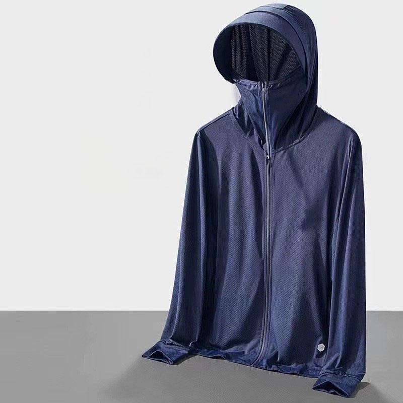 Солнцезащитная одежда Ice Silk со съемными большими полями UPF50+ для женщин, солнцезащитные куртки для активного отдыха