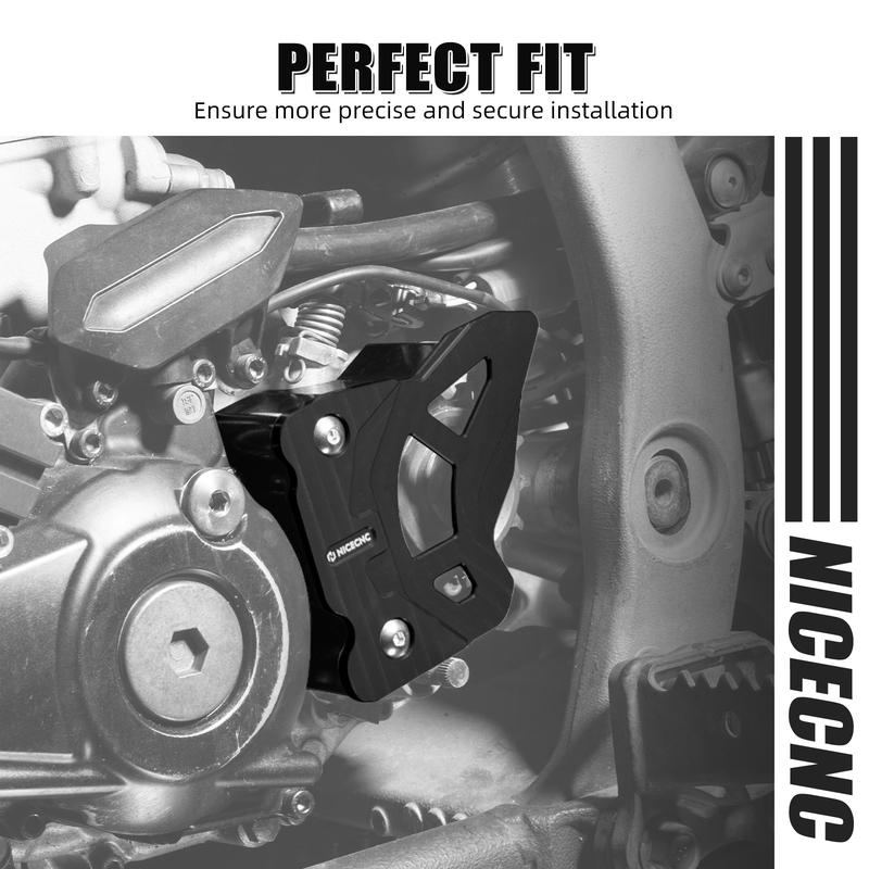 NICECNC For YFZ 450R Aluminum & Polyurethane Chain Sprocket Case Saver For Yamaha YFZ450R/RSE 2009-2025 YFZ450X ATV Accessories