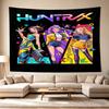 Language Adventure Decorative Wall-Hanging Tapestry, Home Ornament for Living Room,Dorm and Fan Parties,Multi-style,celebrities,cartoons,music,sports 