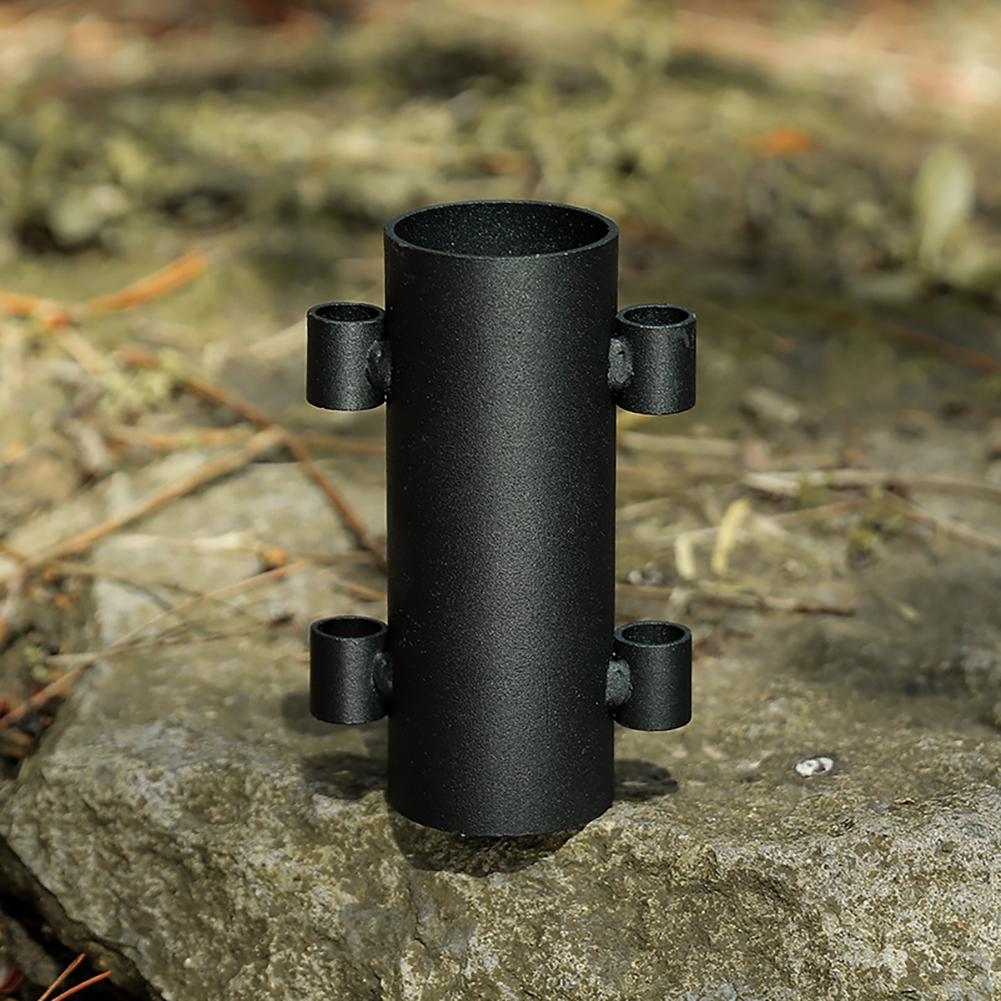 Awning Rod Holder Lightweight Rust-proof Outdoor Camping Canopy Fixed Tube Tent Pole Accessories