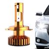 Автомобильные фары H4 LED Яркая лампа головного света Высококонцентрированная фара Для автомобильных транспортных средств Энтузиасты автотюнинга