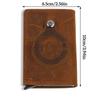 Card Holder Protector Leather Credit Slim Cash Case Portable Keychain Bag Gift Work Housekeeper Accessories