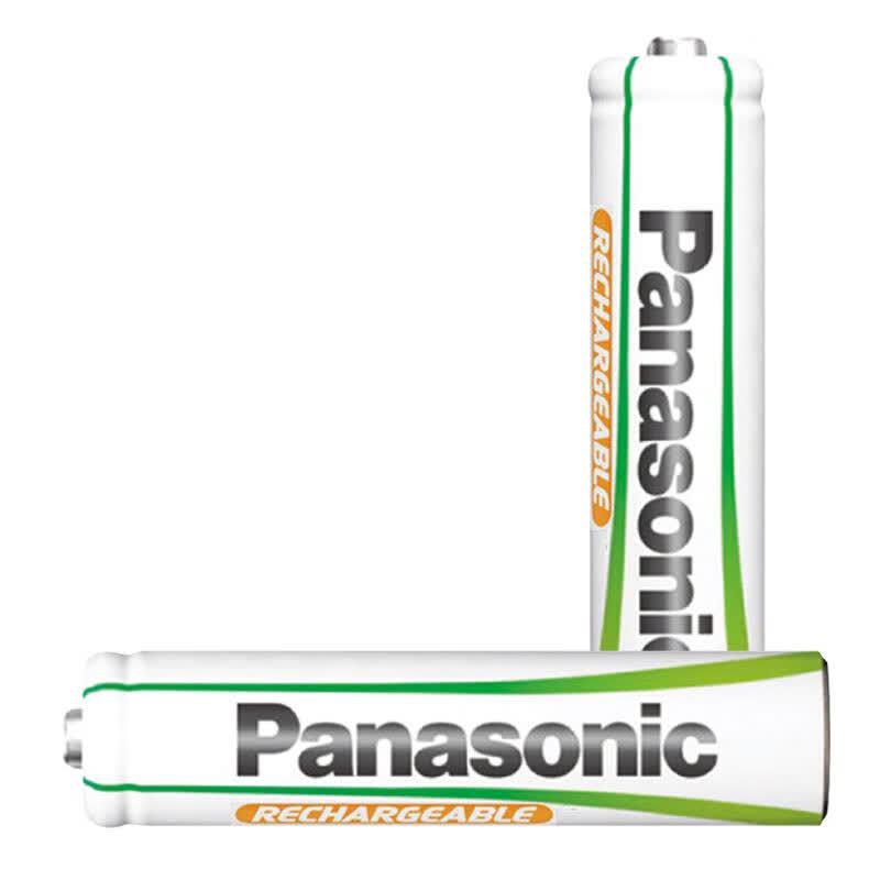 Panasonic AAA Ni-MH Rechargeable Batteries (2-Pack) CN plug (adapter included)