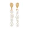 AGNETHE PEARL White Freshwater Pearl Drop SKJ1827710 Women's Earrings,