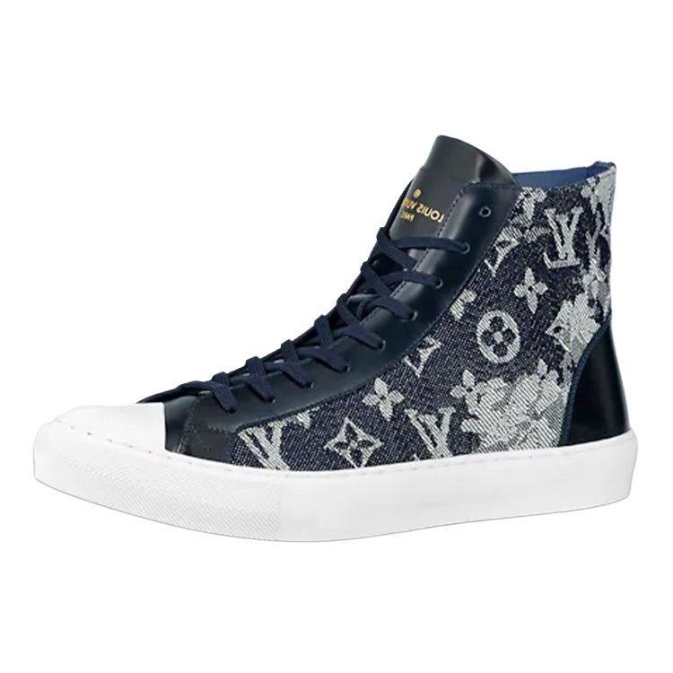 Louis Vuitton Татуировка Скейтборд Обувь Мужская Темно-синий 1A8KFK