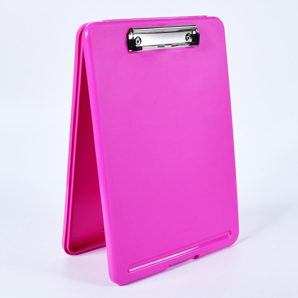 a4 Size File Folder with Clipboard Plastic Document Box For Students Teachers