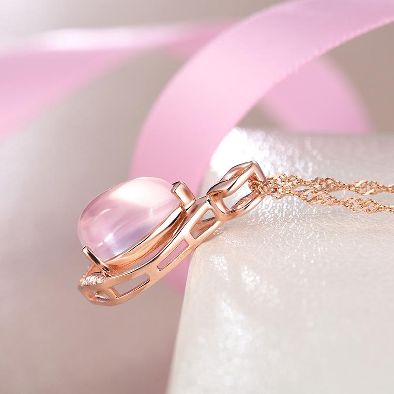 Линдон Женщины Медный Сплав Искусственный Кристалл Мода Кулон Ожерелье Подарок