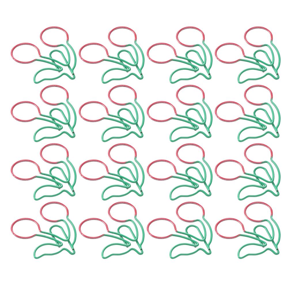 20 шт. Скрепки Закладки Клипсы для Планера В форме Фруктов Двухцветные Булавки Офисные Принадлежности Школьные Подарки