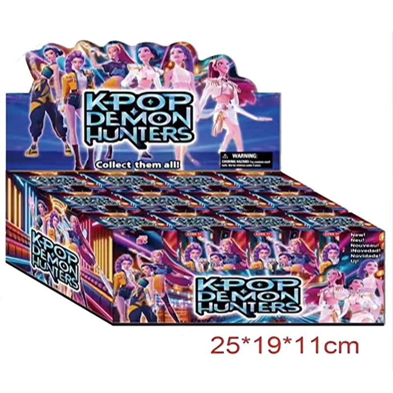 Cartoon Gaming Kpop Demon Hunters  Anime Figure Model Toy  Peripherals Desk Decoration Collection Figures Model Toy For Kid Gift