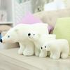 Yousheng Прекрасная плюшевая игрушка Белый арктический медведь Мягкая кукла для ребенка Милый подарок на день рождения Рождество
