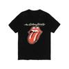 Летняя футболка 2025 года в европейском и американском стиле рок-панк The Rolling Stones, летняя хлопковая футболка с круглым вырезом и коротким рукавом, модная мужская футболка