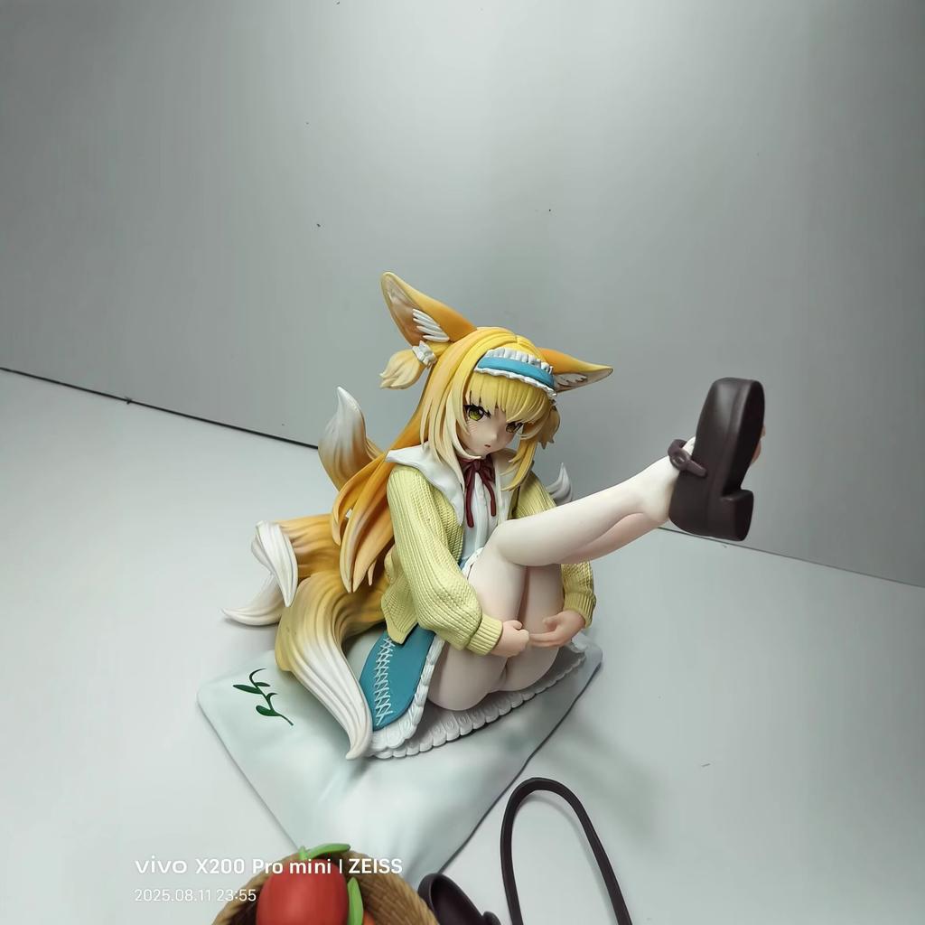 20cm Game Arknights Figure Suzuran Figures Pvc Little Fox Model Collection Statue Desk Decoration Dolls Kids Toy Birthday Gifts