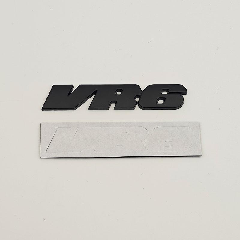 3D Metal VR6 Logo Emblem Car Rear Trunk Sticker Badge for VW Volkswagen Golf R32 Passat CC R36 GT Touareg Phaeton Accessories zf4