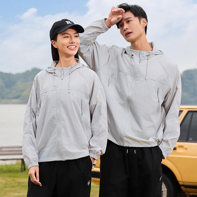 Легкая солнцезащитная одежда с защитой от солнца UPF50+ для кемпинга, велоспорта и спорта - дышащий Ice Silk для мужчин и женщин.