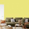 Cream and yellow dots wallpaper, fine detail for living room and bedroom 50x1000