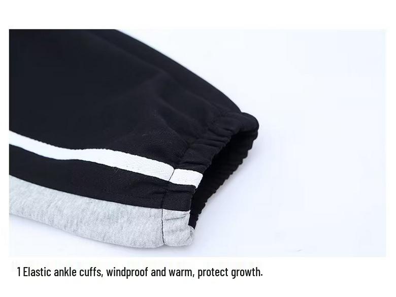 2024 Boys' Trendy Autumn Sweatpants: Stylish Sportswear for Young and Teen Boys