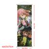 Demon Poster Rengoku Scroll Slayer Kyoujurou Home Decor Kamado Tanjirou Living Decoration Hanging Painting Kids Gift Posters