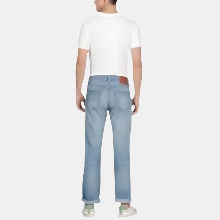 Levi's Jeans Men's Light Blue Moderate Straight Fit Pants 00501-3521