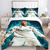 Cristiano Ronaldo Real Madrid Print 3Pcs Bedding Setduvet Cover With 2 Bedropillowcase Home Birthday Gift
