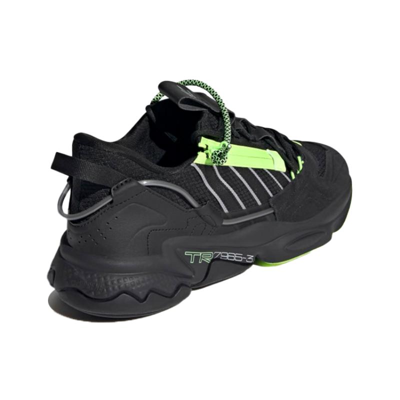 adidas Кроссовки Ozweego Zip 'Black Signal Green' GZ2643