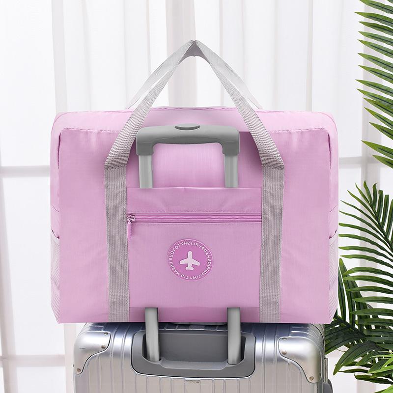 Large Capacity Foldable Waterproof Travel Duffle Bag Lightweight Carry On Weekender Trip Luggage Storage Handbag