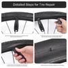 Безклеевые заплатки для ремонта проколов велосипедных камер Bycicles Inner Tube Puncture Patches for Bicycles Mountain Bike