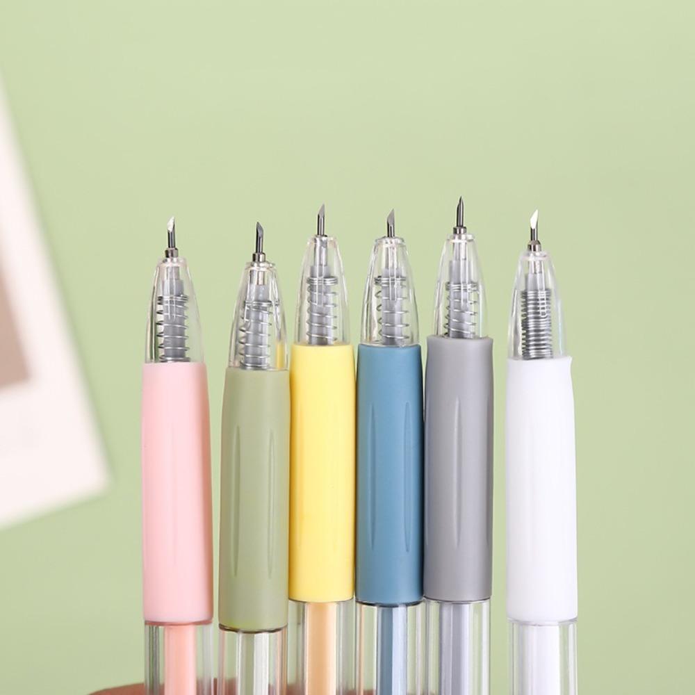 Cut Paper Student Utility Knife Pen DIY Craft Art Utility Knife Pen  School Supplies