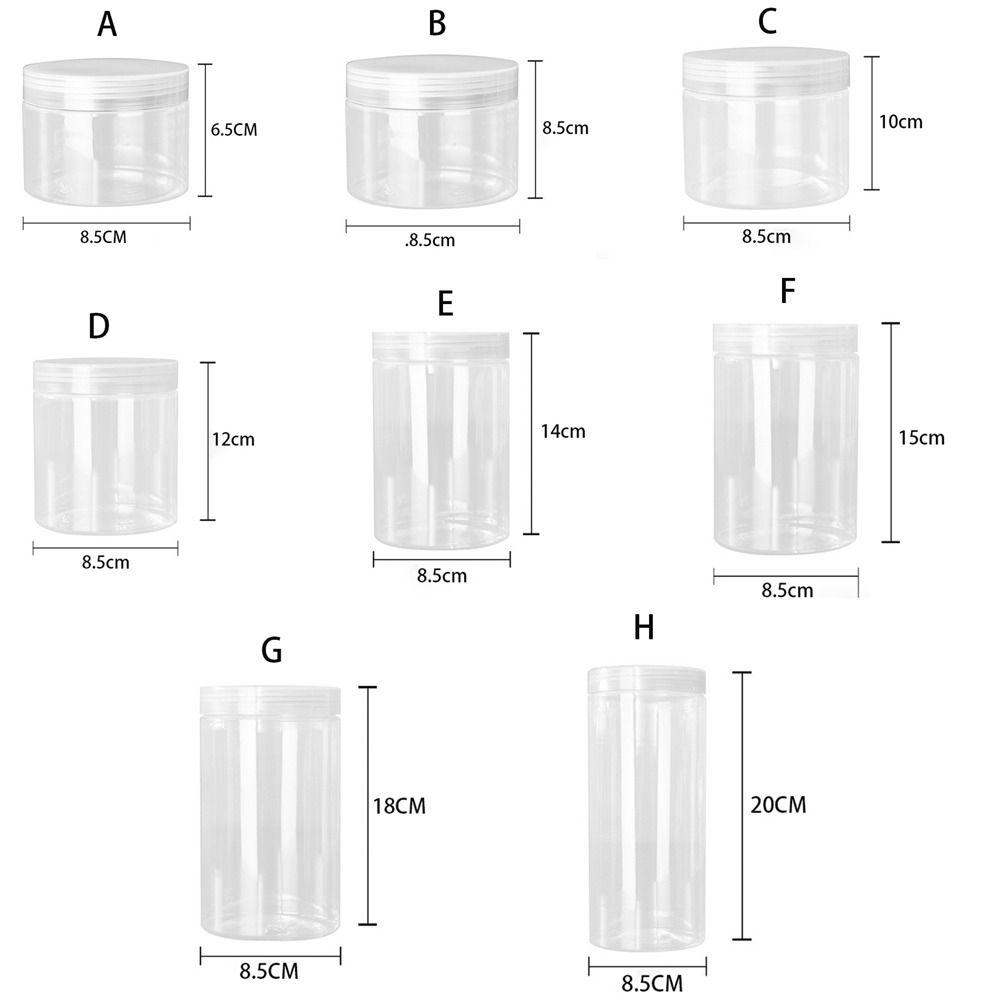 Cosmetic Tank With Cover Round Storage Box Sealed Cans Biscuit Tank Food Container Storage Tank
