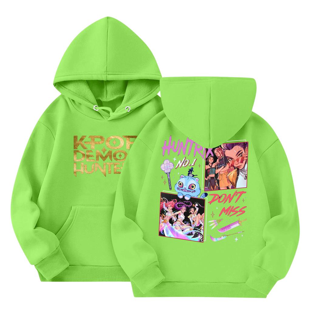 Детская мода Легкий пуловер с длинным рукавом с карманами Толстовка с принтом