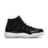 Мужские кроссовки Air 11 Retro 72-10 Black Black-Varsity-Red 378037-002