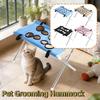 Adjustable Pet Grooming Hammock Support Frame Pet Bathing Rack Pet Restraint Station  Pet Care