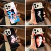 Louis LNGSHOT Phone Case For IPhone 17 Air 16 15 14 13 12 11 Pro Max White Silver Hard Cover
