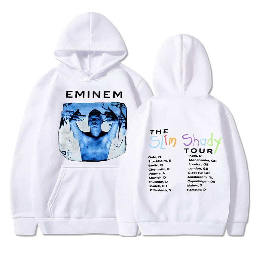 Eminem Anger Management Tour 2002 Hoodie Vintage Harajuku Funny Rick Sweatshirts Long Sleeve Unisex Pullover Fashion