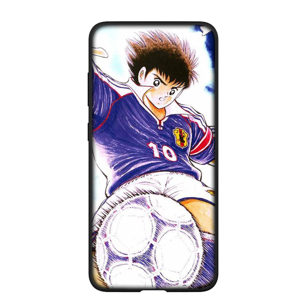 Чехол для телефона Samsung Galaxy S24 S23 iPhone 16 15 14 Xiaomi Redmi Note 13 12 11 8 Plus 10 9 Pro Max X XR OPPO Huawei аниме-капитан Tsubasa чехол