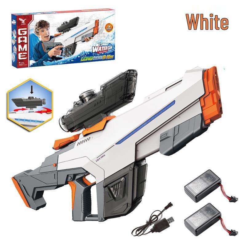 Cross-Border Large Capacity Automatic Water Absorption Electric Water Gun with Strong Battery Life