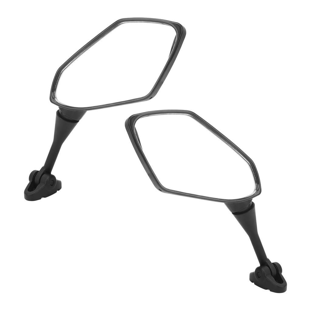 1 Pair Motorcycle Rear Mirror Adjustable Black Handlebar Side Mirror Replacement For HYOSUNG GT125R GT250R GT650R GT650S