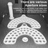 Многоячеечная подставка для кистей Регулируемая стойка для хранения художника для кистей ручек Пластиковый органайзер для кистей для рисования для рукоделия миниатюрной живописи