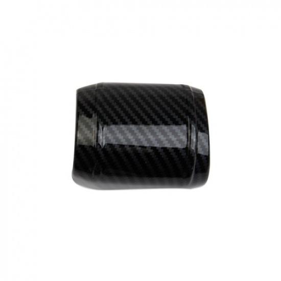 Carbon Fiber Style Central Control Gear Shift Knob Head Trim For Ford F-150