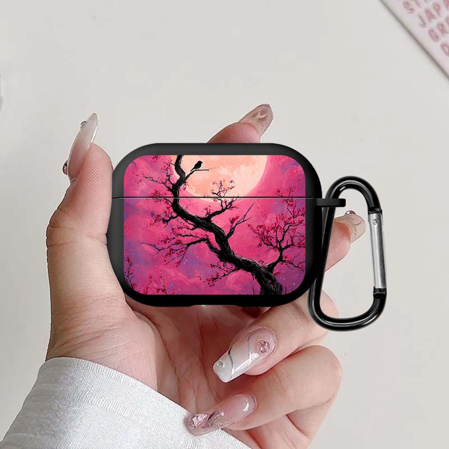 Чехол 'Лунная тень' для Airpods Pro3 3 2 Pro2 4 Pro 1 Чехлы для наушников Обложка