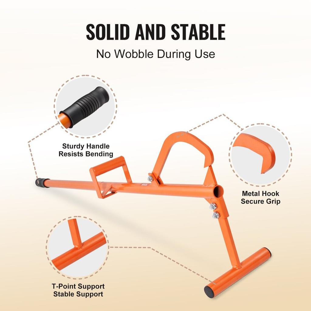 Timberjack Log Lifter 4 in 1 Log Roller 46.5 in Logging Forestry Multitool