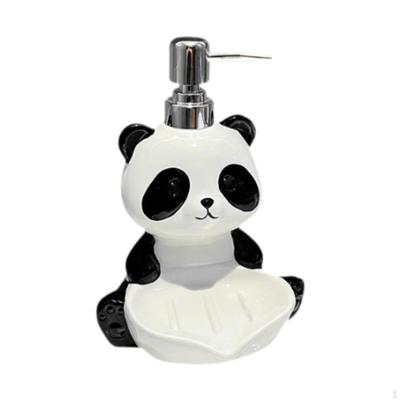 Диспенсер для мыла Panda со встроенной емкостью, функциональная бутылка-дозатор