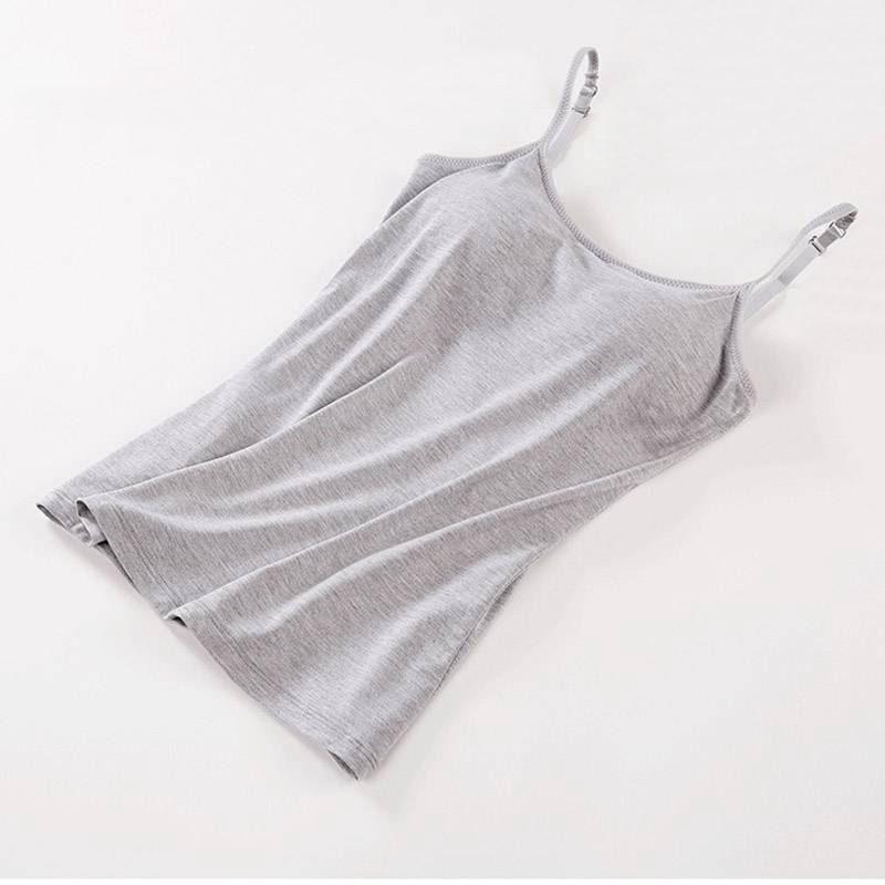 Удобная женская спортивная домашняя майка без ободков с подкладкой на груди